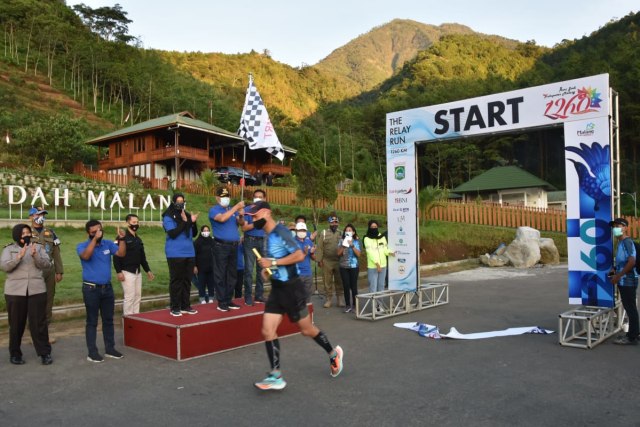 The Relay Run 1.260 Kilometer. Foto: Rizal Adhi