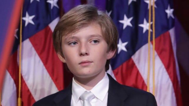 Barron Trump (Foto: Chip Somodevilla/Getty Images)