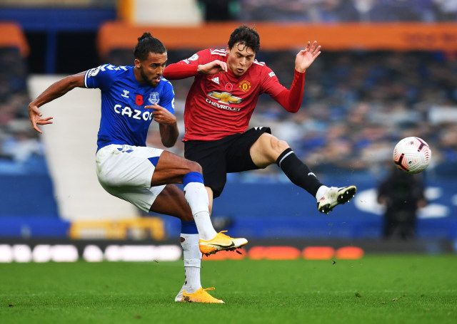 Everton vs Manchester United,. Foto: Paul Ellis/Reuters