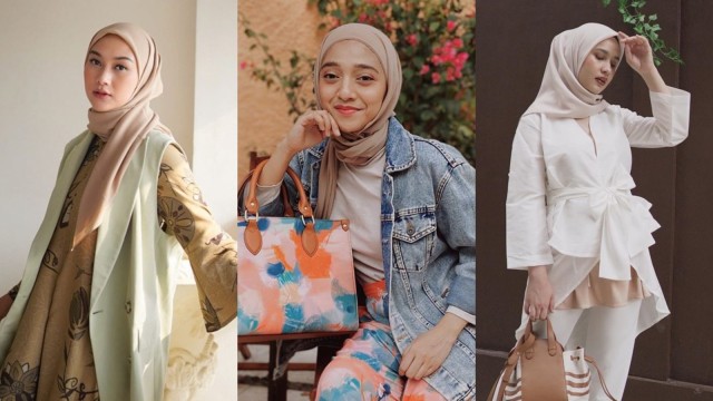 Gaya Hijab Minimalis ala Selebgram. dok. Instagram