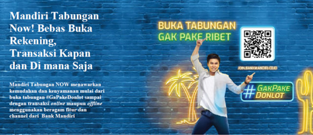 Ringan dan Mudah buka rekening Mandiri Tabungan Now *sumber gambar diambil dari https://bankmandiri.co.id/