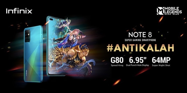 Infinix Note 8 Ponsel Gaming Harga Sejutaan