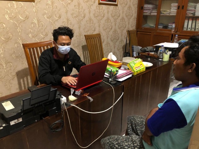 Bapak di Blora yang Rudapaksa Anak Tiri Foto: Dok. Istimewa