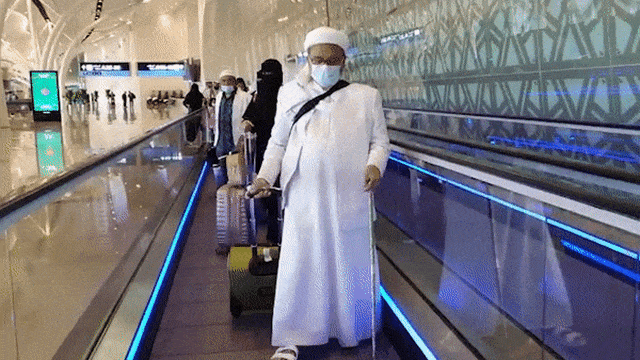 Habib Rizieq Syihab tiba di Bandara Soetta Foto: Istimewa