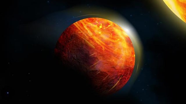 Planet dipernuhi lahar. (Foto: Julie Roussy/McGill/GETTY IMAGES)