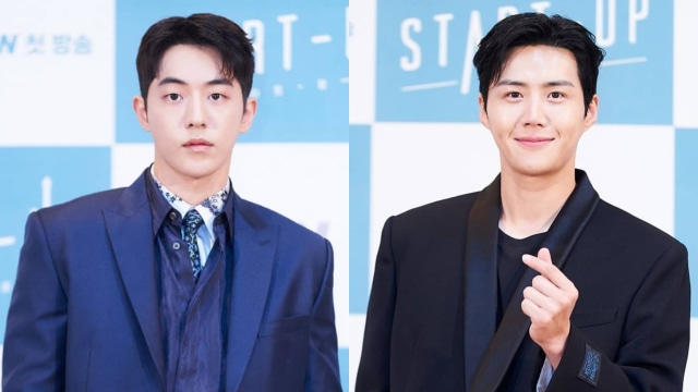 Gaya Nam Joo Hyuk dan Kim Seon Ho Foto: @tvnstartup