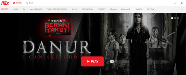 Download Film Indonesia. Sumber: Iflix.com