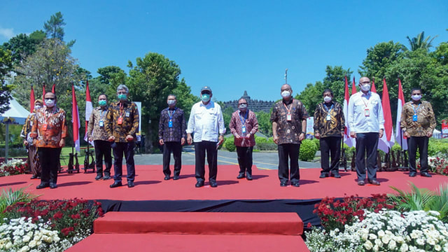 Menteri PUPR Basuki Hadimuljono Resmikan Groundbreaking Proyek Tol Yogya-Bawen. Foto: Dok. Istimewa