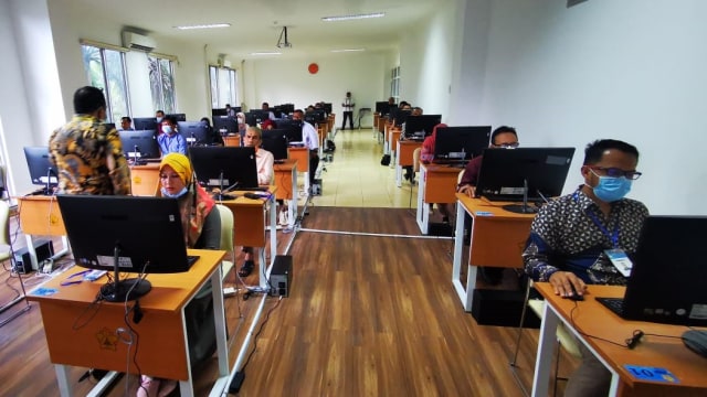 Seleksi anggota KPI Aceh. Foto: Diskominsa Aceh 