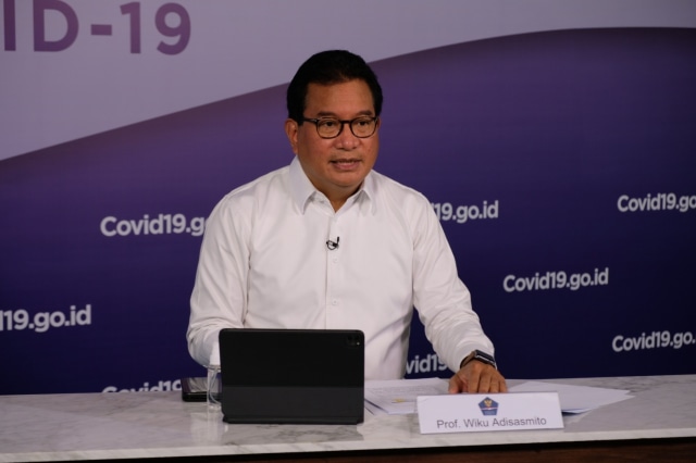 Juru bicara Satgas COVID-19 Prof Wiku Adisasmito. Foto: Dok. BNPB