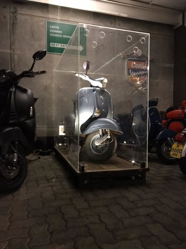 Vespa VBB Kelahiran 1962. Foto: dok. Andy Wardhana