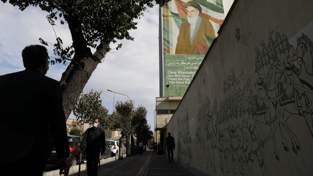 Suasana jalan di Teheran, Iran. Foto: MAJID ASGARIPOUR/REUTERS