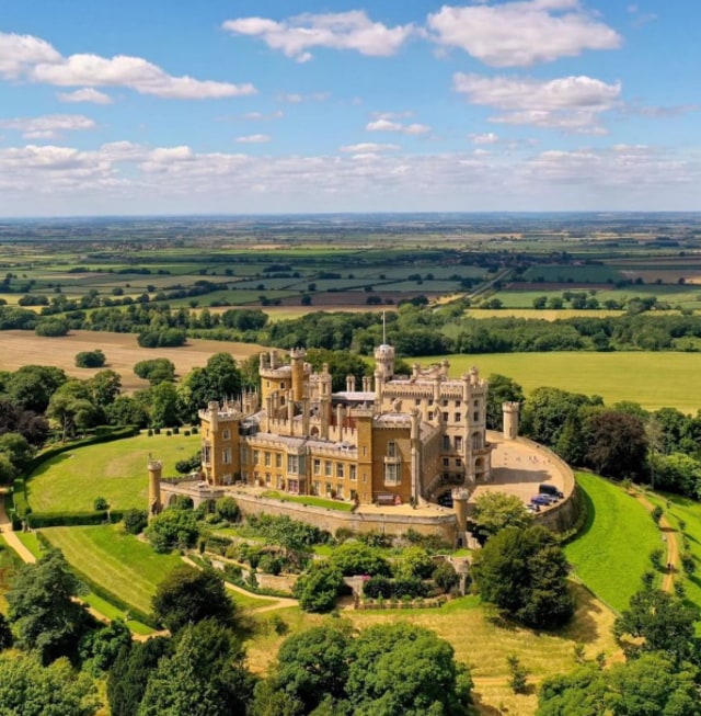 Belvoir Castle. Foto: Instagram/lovegreatbritain