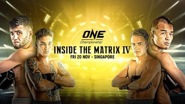 ONE: INSIDE THE MATRIX IV merupakan ajang penutup rangkaian event bela diri ONE Championship selama bulan November (ONE Championship)