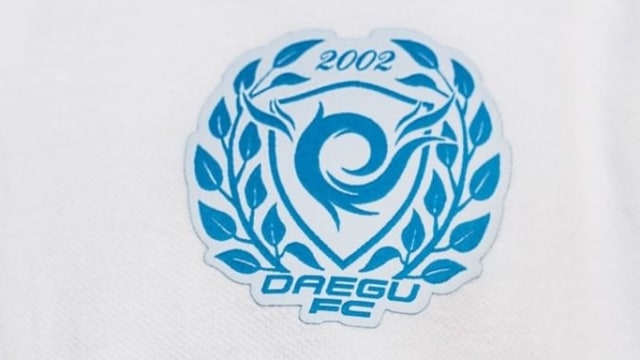  Logo klub K-League 1, Daegu FC. Foto: Instagram/Daegu FC