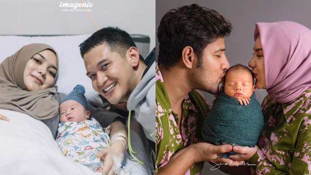 Nama bayi selebriti Tanah Air yang lahir di tahun 2020 Foto: Instagram/@imagenic via @citraciki dan @rittarrajagukguk via @airrumiakbar1453