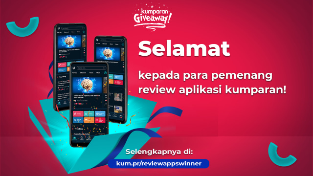 Pemenang Review Aplikasi kumparan. Dok: kumparan.