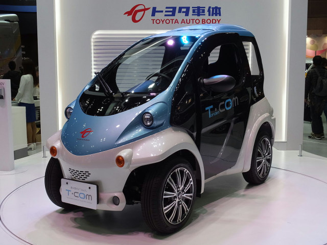 Tampilan depan Toyota Coms. Foto: Wheelsca