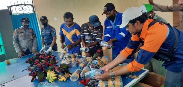 Barang bukti yang berhasil diamankan