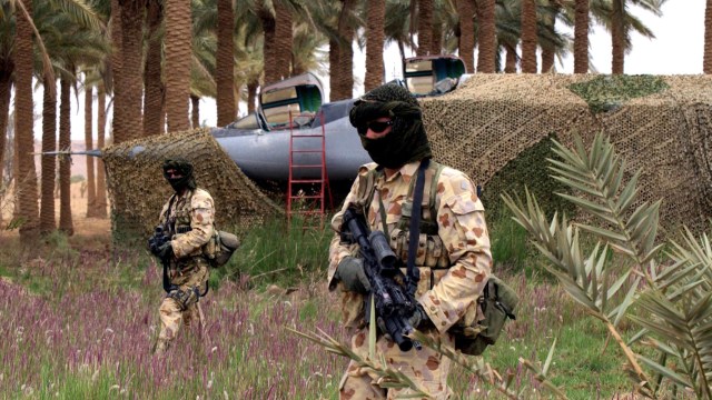 Ilustrasi tentara Australia. Foto: AUSTRALIA DEFENCE FORCES/AFP