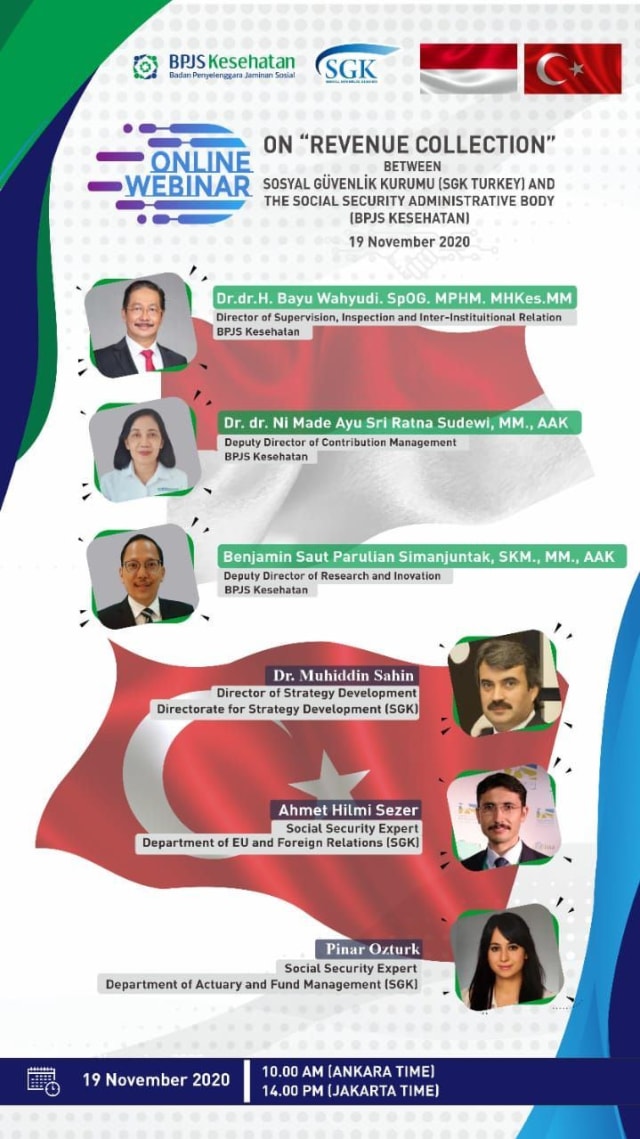 webinar Joint Work Plan BPJS Kesehatan Foto: BPJS Kesehatan