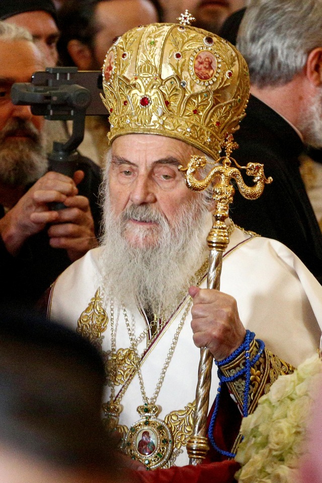 Patriarch Irinej. Foto: Savo PRELEVIC / AFP