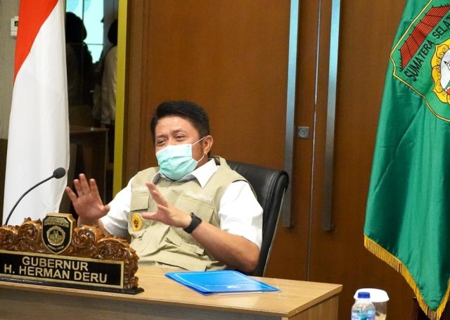 Gubernur Sumsel, Herman Deru. (foto: istimewa)