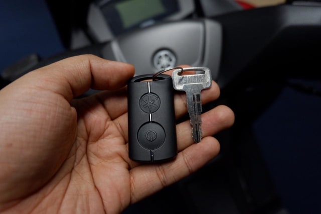 Kunci keyless All New Yamaha NMax. Foto: Aditya Pratama Niagara/kumparan