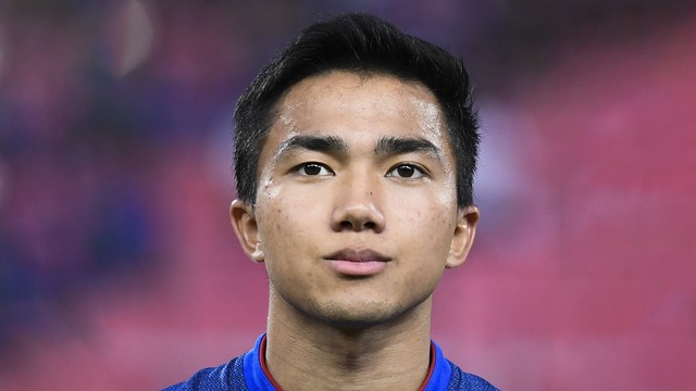 Pesepak bola Thailand, Chanathip Songkrasin. Foto: Jewel Samad/AFP
