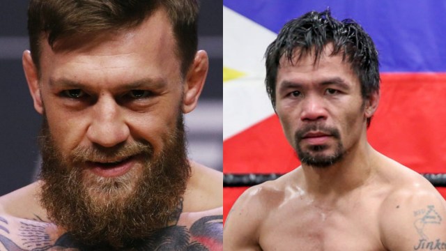 Conor McGregor dan Manny Pacquiao. Foto: Getty Images
