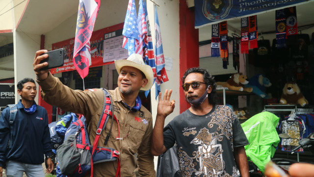 Heri Cahyono (topi koboi). Foto: Malang Jejeg