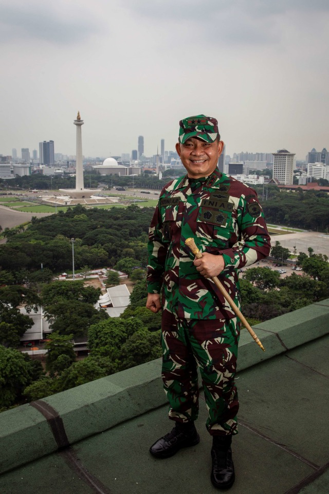 Pangdam Jaya/Jayakarta Mayjen TNI Dudung Abdurachman. Foto: Dhemas Reviyanto/Antara Foto