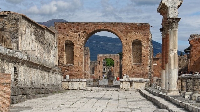 Pompeii, kota era Romawi Kuno. Foto: Pixabay