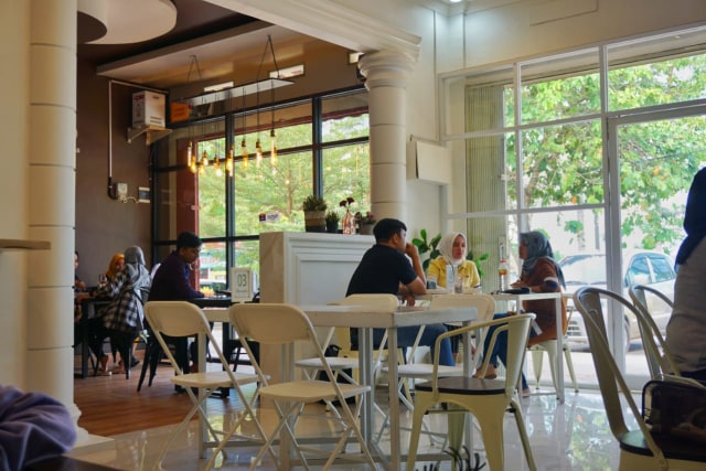 Spot indoor di Lacosta Coffee & Eat, Sabtu (14/11) | Foto: Syahwa Roza Hariqo/Lampung Geh