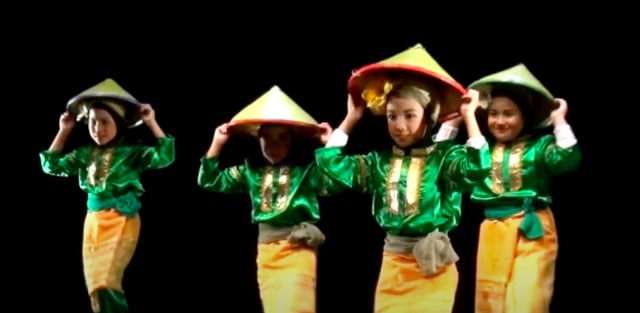 Ilustrasi Tari Caping foto:YouTube/UPT.AudioVisual