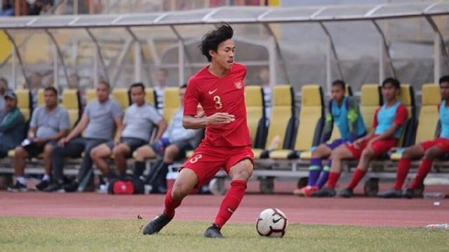 Pemain Timnas U-19, Yudha Febrian. Foto: Instagram @febrian13yudhaa