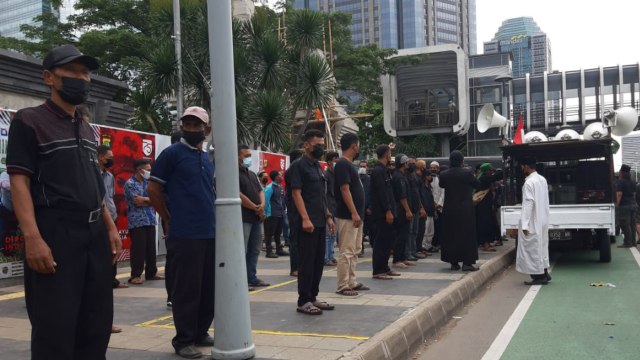 Demo Jawara Banten di Polda Metro Jaya. Foto: Dok. Istimewa