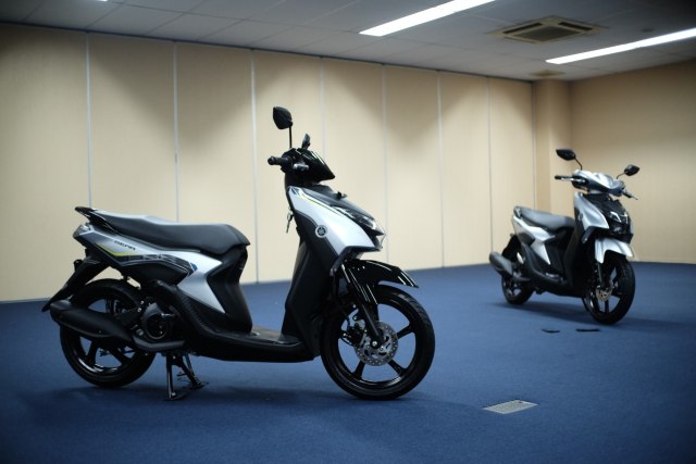 Yamaha Gear 125 Foto: Bangkit Jaya Putra/kumparan