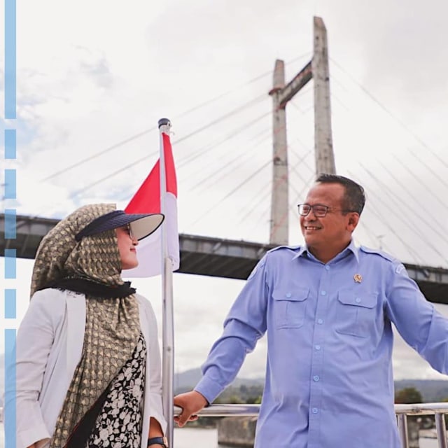 Iis Rosita Dewi dan Edhy Prabowo Foto: Dok. Istimewa