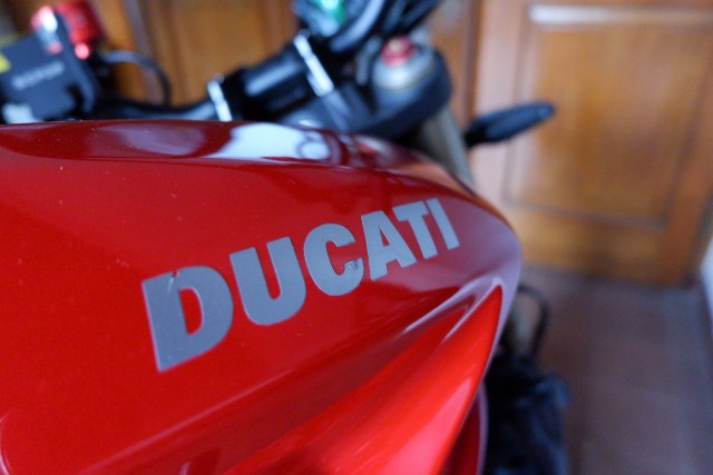 Motor Ducati di Riple Motorentals, jasa penyewaan moge di Jakarta. Foto: Aditya Pratama Niagara/kumparan