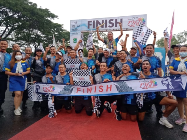 The Relay Run 1.260 Km untuk memperingati hari jadi Kabupaten Malang ke 1.260 tahun.