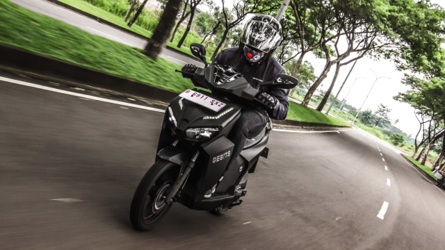 Motor listrik GESITS Foto: Bangkit Jaya Putra/kumparan