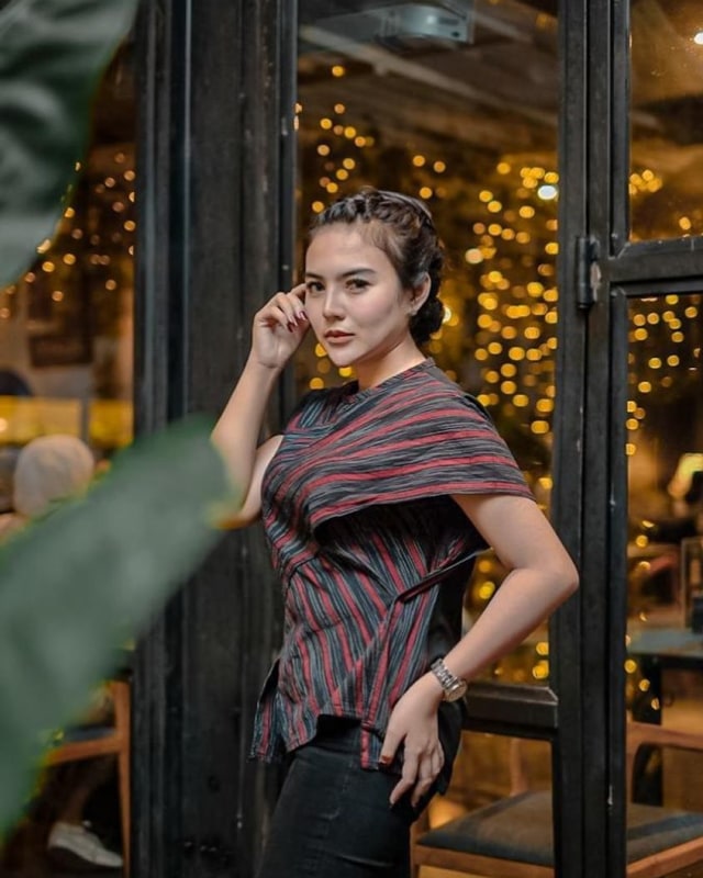 Pedangdut Mareta Angel. Foto: Instagram/Mareta Angel