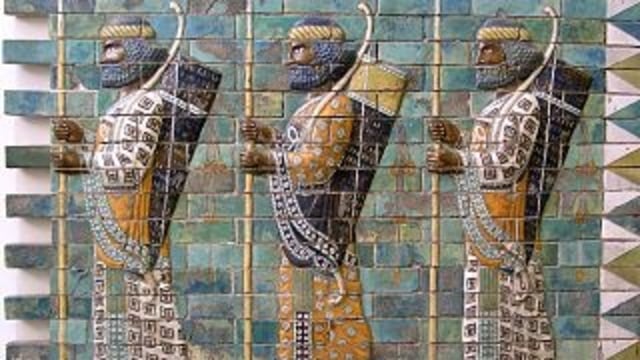 Foto: Pasukan Abadi di dekorasi sebuah museum di Pargamon Museum, Berlin, Jerman. Dok: flickr/mshamma