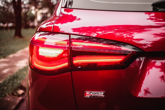 Desain lampu belakang MG HS. Foto: Bangkit Jaya Putra/kumparan