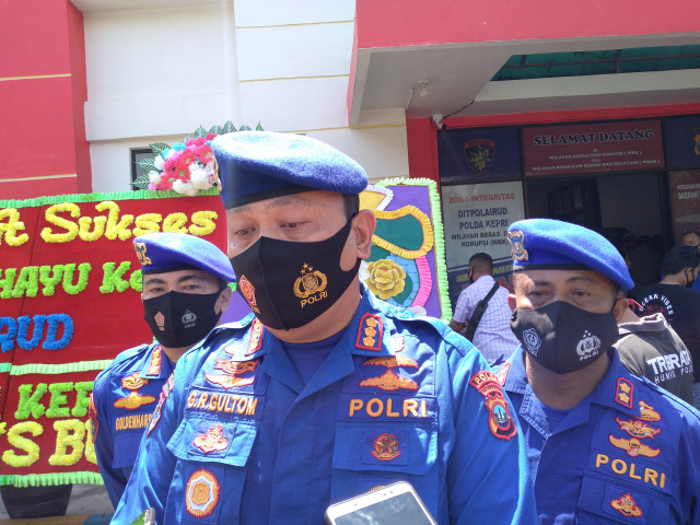 Dirpolairud Polda Kepri, Kombes Pol Gieuseppe Reinhard Gultom. Foto: Rega/kepripedia.com