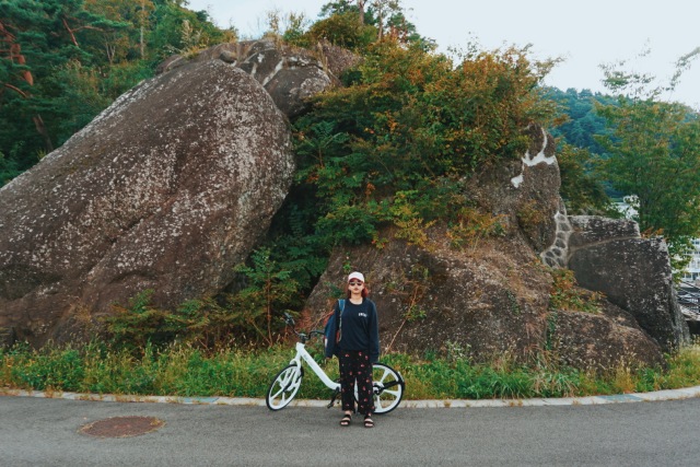 Sesi foto sebelum mulai petualangan di Danau Kawaguchiko, Jepang. Dokumentasi: Pribadi.