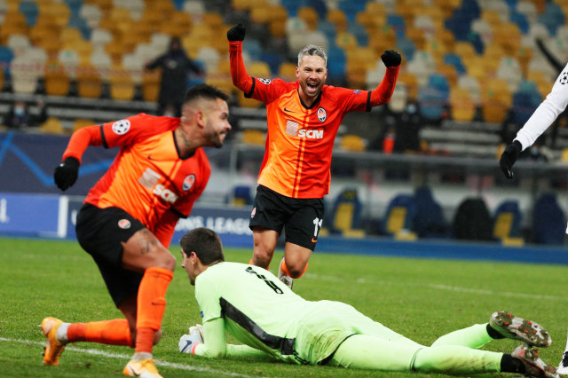 Shakhtar Donetsk vs Real Madrid. Foto: REUTERS/Gleb Garanich