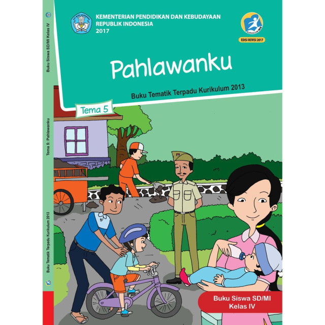 Cover Buku Tema 5 Kelas 4, Foto: Dok. Shopee.co.id