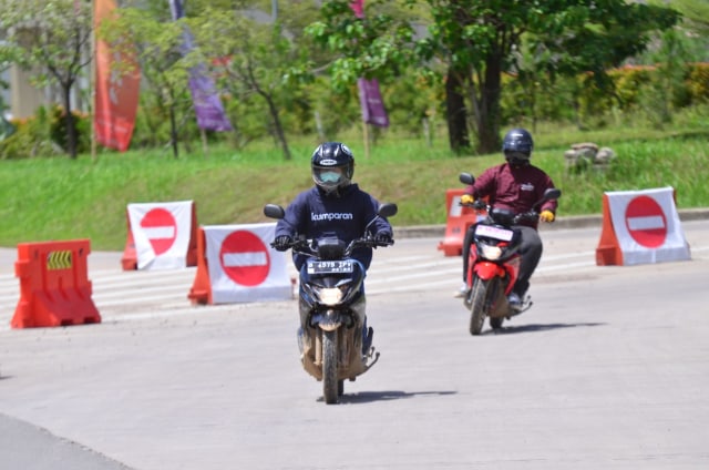 Menjajal Suzuki Nex Crossover di jalan aspal dan off-road ringan. Foto: Dok. Suzuki
